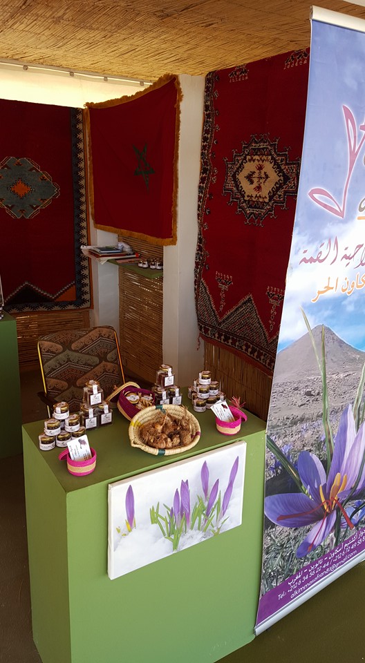 Présentation du Safran lors du Salon Siam de Meknes