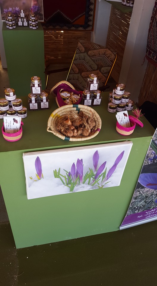 Présentation du Safran lors du Salon Siam de Meknes