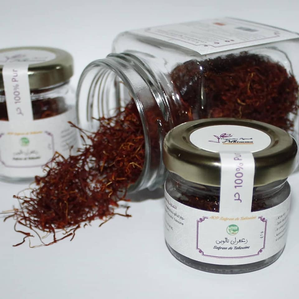 Pistils de Safran rouge et Flacon de Safran en Pistils